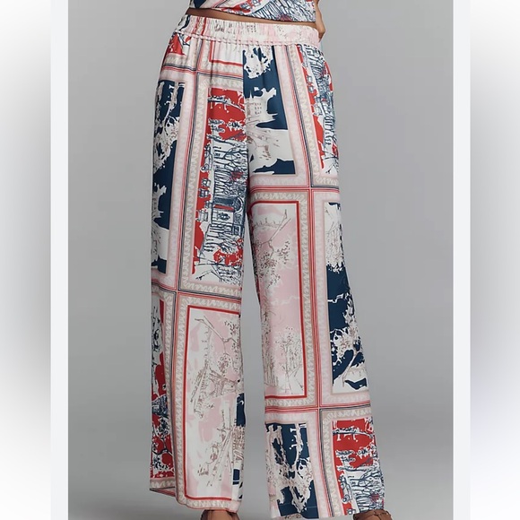 Maeve / Anthropologie silk pants - Picture 2 of 7